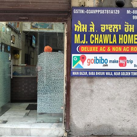 Mj Chawla Homestay Double Bed Attached Bathroom Room 阿姆利则 外观 照片